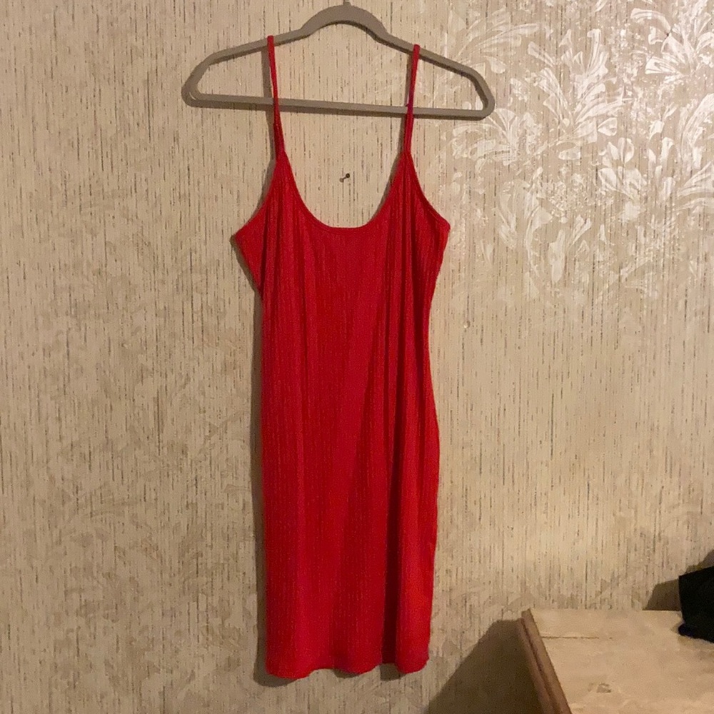 Red dress from shein